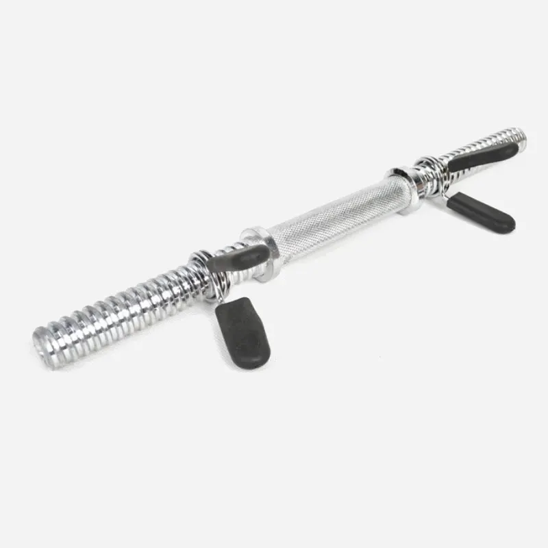 Wholesale gym fitness equipment 25 mm 28 30 50 locking steel training weightlifting barbell