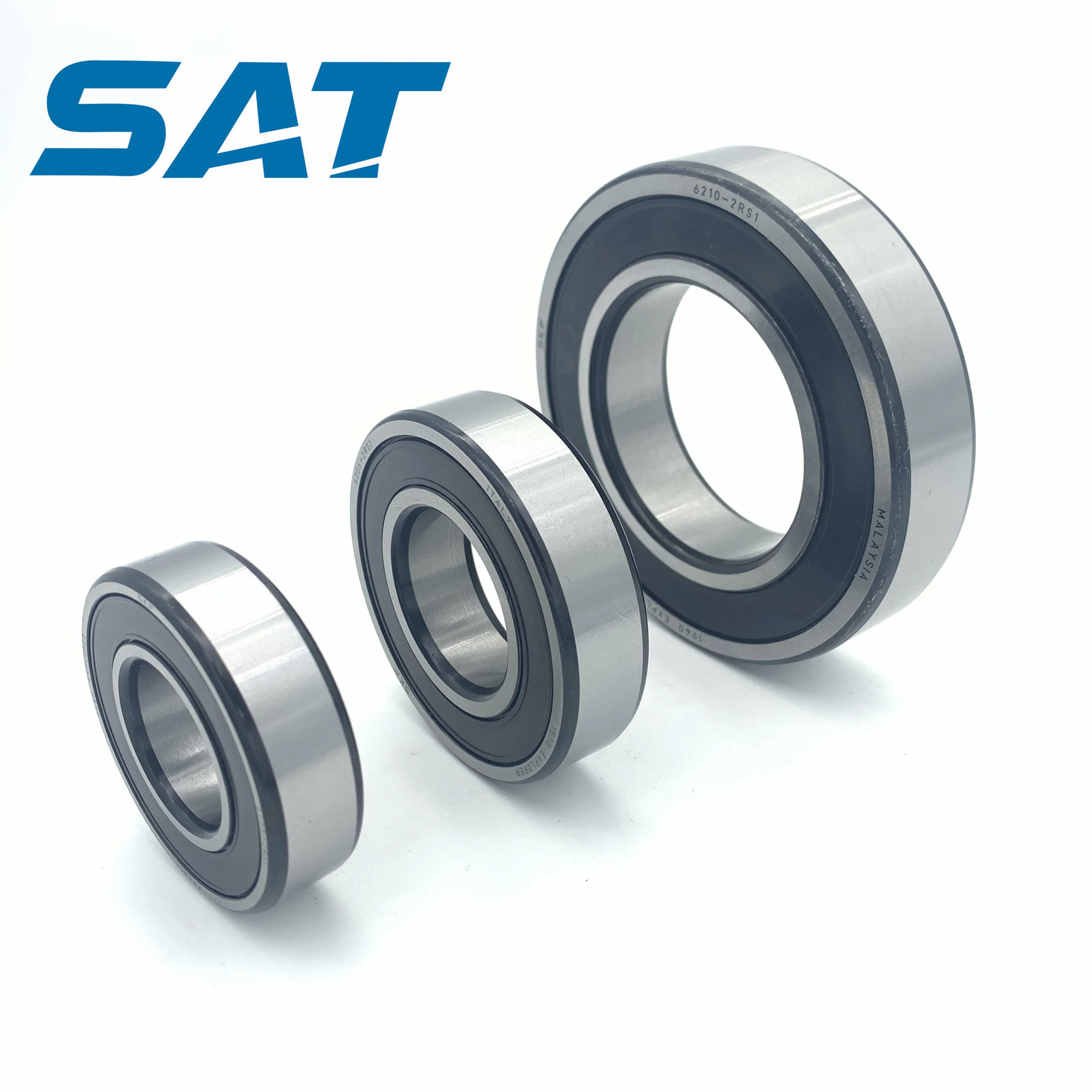Малошумный шарик с глубоким желобом bearings6207-2RS 6207ZZ 6207 2RS