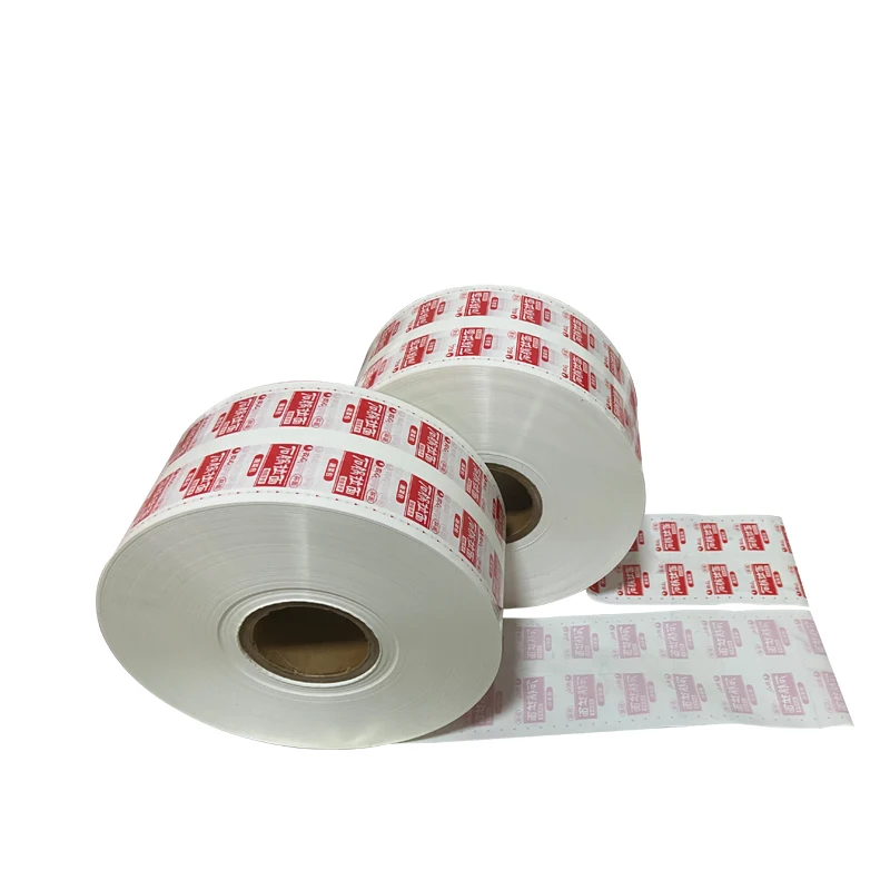 Небольшая упаковка сахарных палочек на заказ, сворачивающаяся упаковка для пищевых продуктов, БОПП упаковочная пленка, рулоны для упаковки жидкости