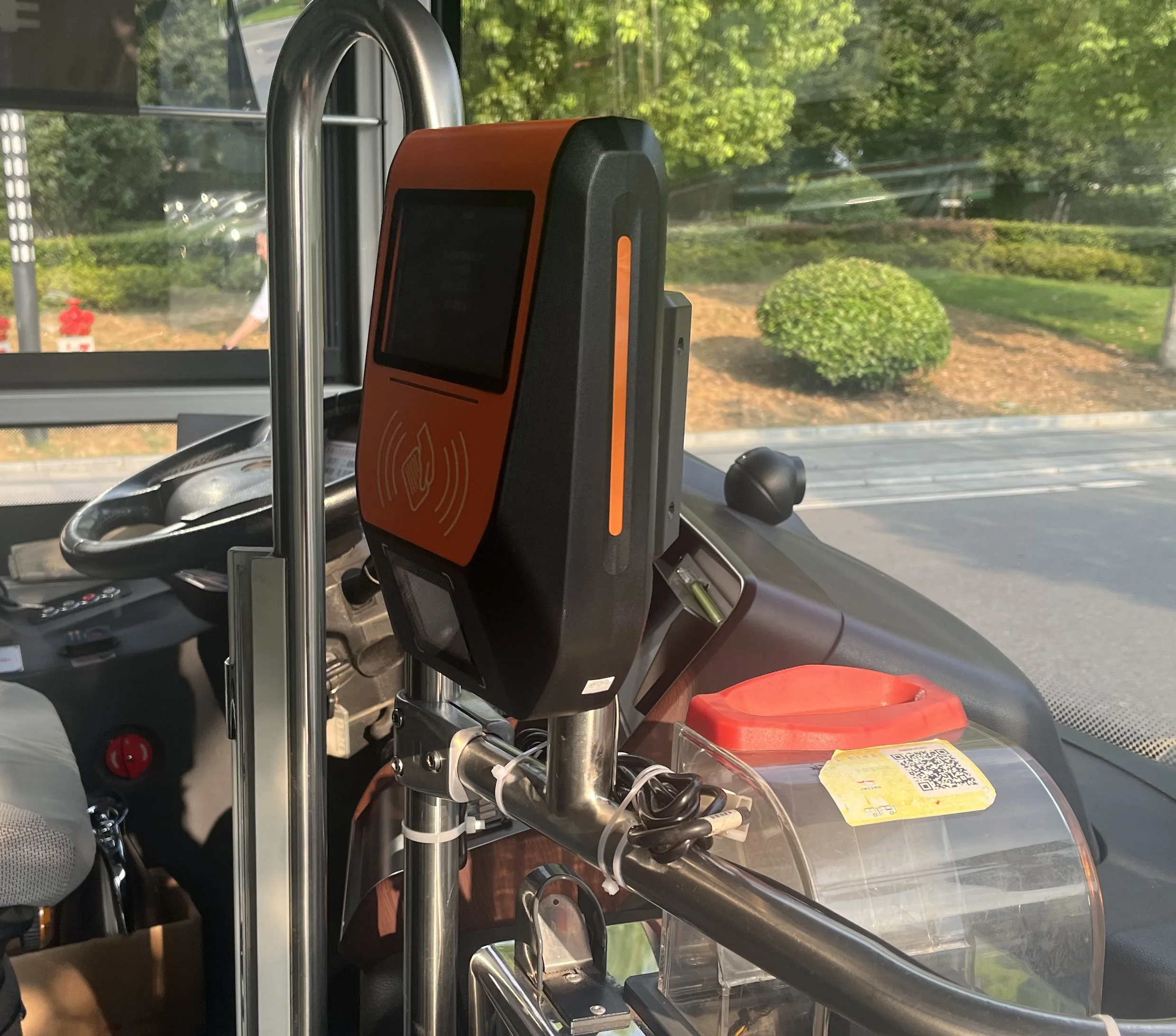 Factory Bus nfc pos payment terminal/cashless Payment system Device