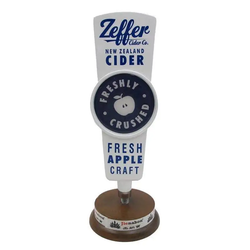 Free sample homebrew bar chalkboard classical decorative wood custom beer tap handle