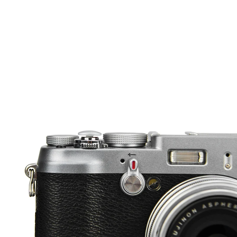  Оптовая цена! Мягкая латунная кнопка спуска затвора JJC для камеры FUJIFILM X30/ X100T/ X100/ X100S/ X100V и т.