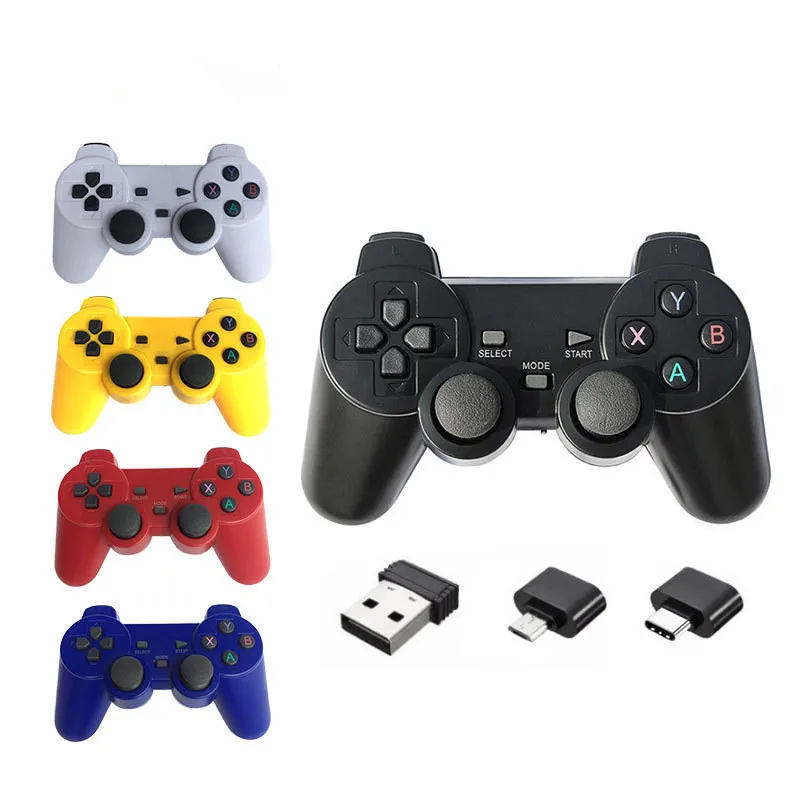 Gaming Control With Free Fire TV Apply for PS3 Wireless Game Controller PC Gaming Controller PS3