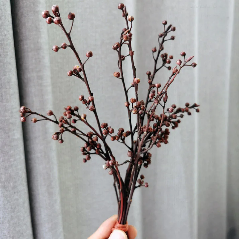 Dried fruit branches Natural Real Dried Flowers Plants Bouquet Holiday Gifts Decorative Flowers Wall Home Wedding Decoration