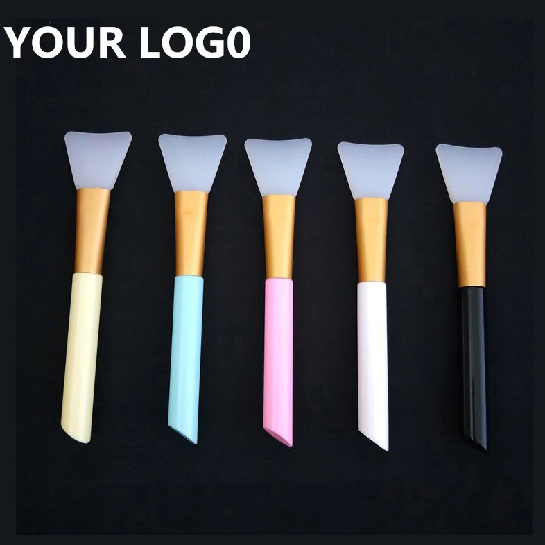 Hot Sale Professional Mask Clay Cream Applicator Silicone Brush with Private Label Skincare Beauty Facial Mask Brush