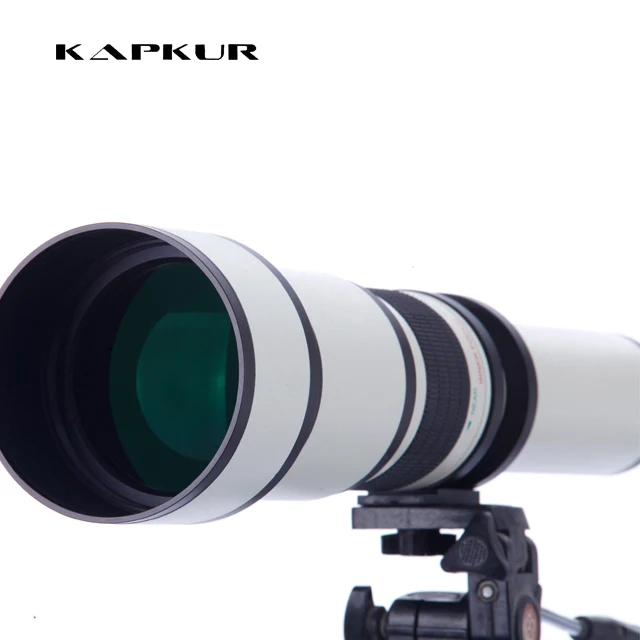 650mm-1300mm f/8 DSLR telephoto lens camera lens for Canon