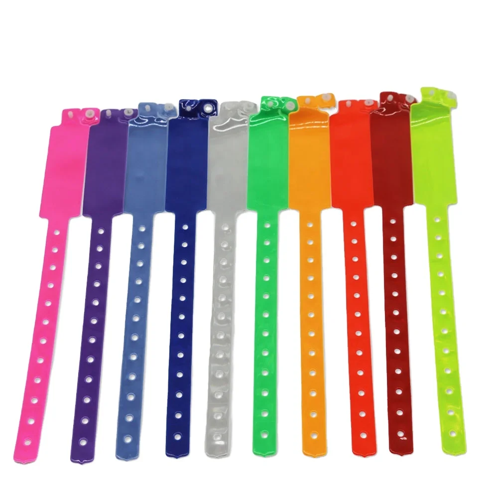 2020 Hot Sell Events & Festival & Club Products Custom Identification Cheap PVC / Vinyl Wristband / Bracelet / Wrist Band