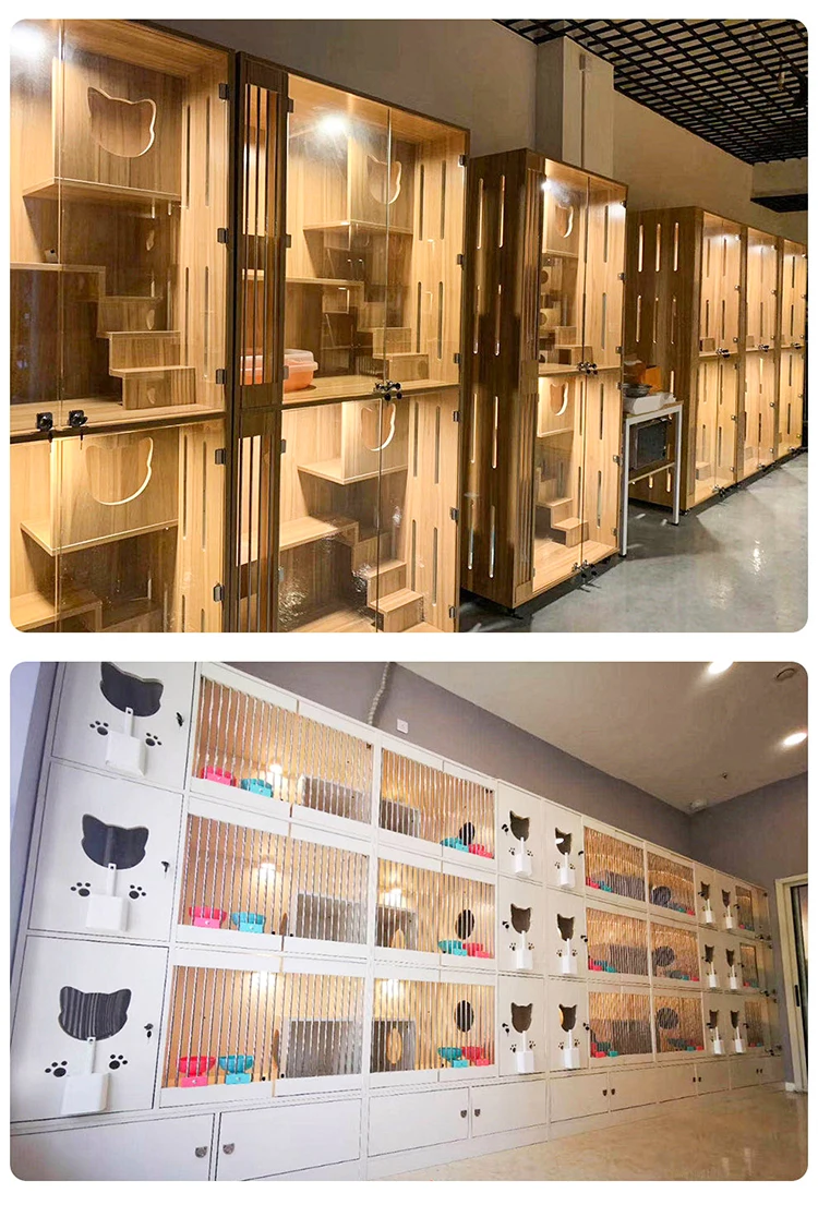 Wooden Pet House Cat Nest Customizable Solid Wood Cat House
