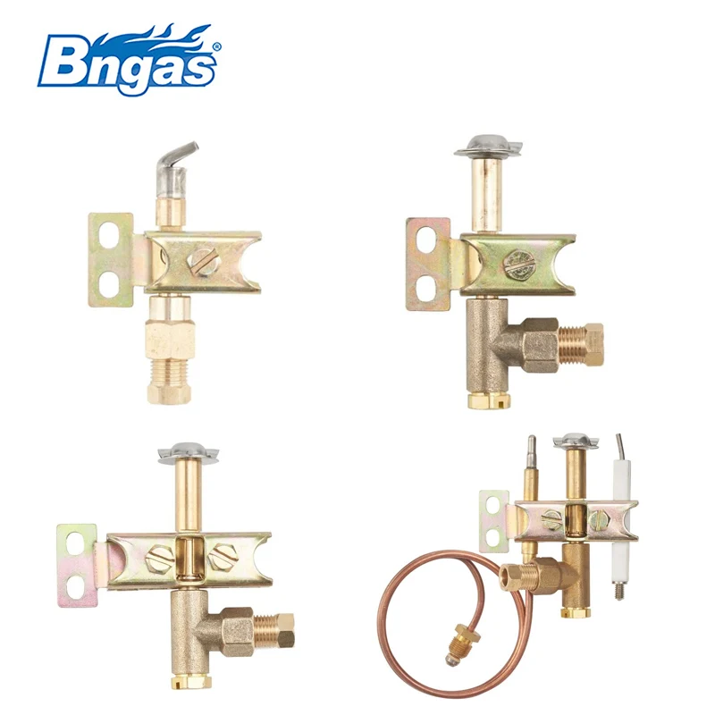 Custom Chinese wok burner 3 way burner pilot Assemblies