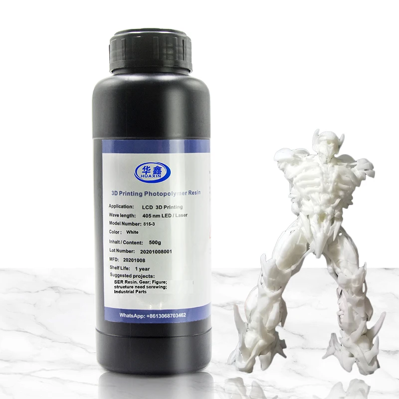 Huaxin Special Engineering Screwing Prototype Figure 3D Printer Resin UV