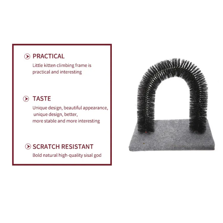 Meeno Small Cheap Indoor Cat Trees Cat Climbing Frame Black Corner Cat Tree