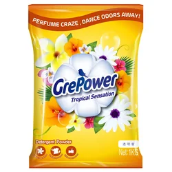 Chinese Supplier Washing Powder Laundry Soap Big Package With 15% Active Matter