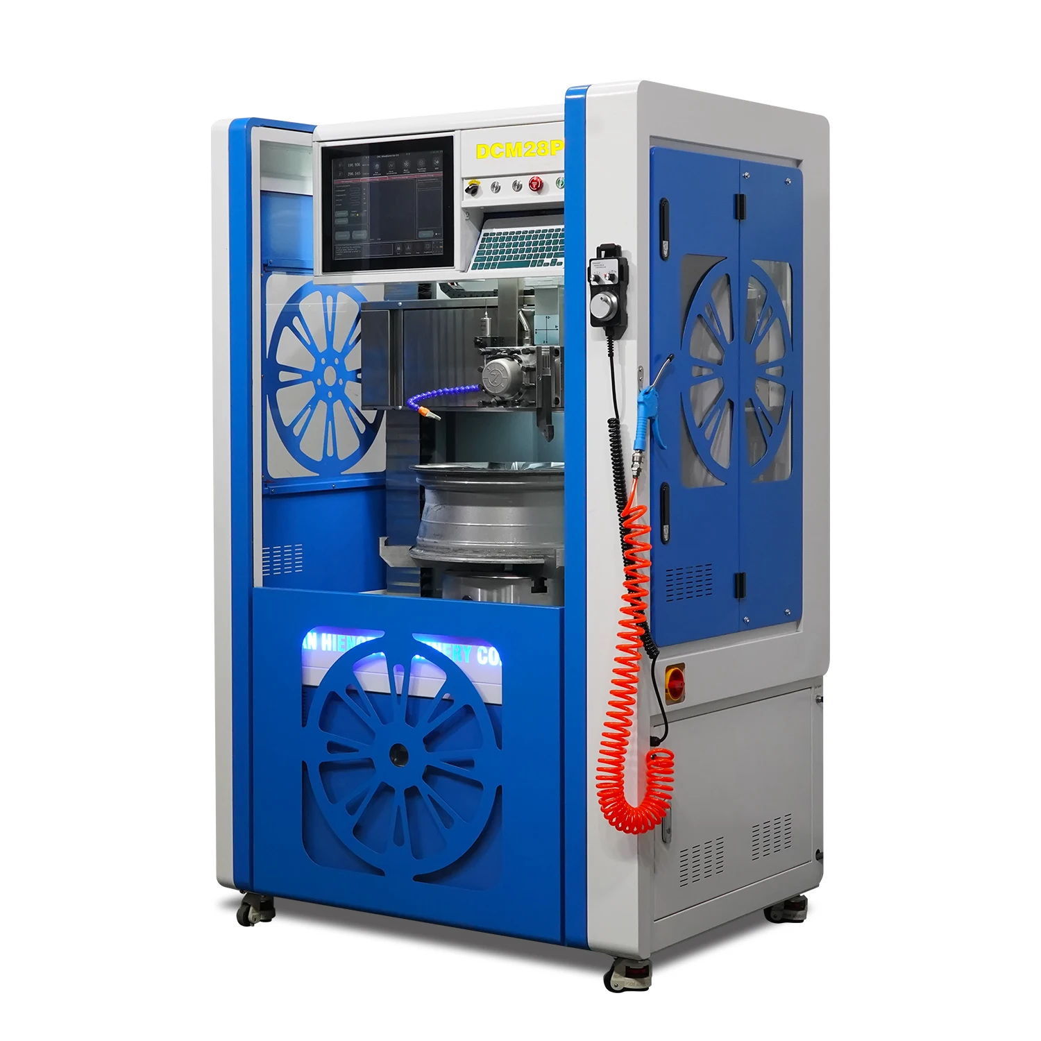 MINI Mobile Rim Repair Machine with tiny appearance and light weight  DCM28P-M