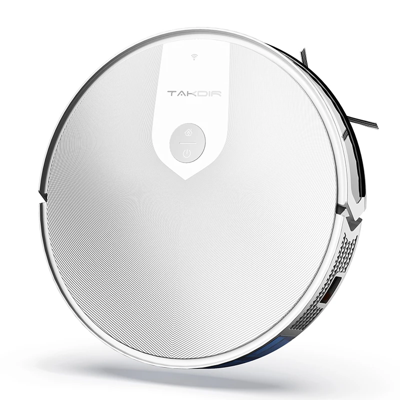 8 Main Function Wet Dry Robotics Robotic Vaccum Cleaner and Mop with Water 2 Years Auto TAKDIR/OEM 90-120min 16000RPM 2000 Pa 28