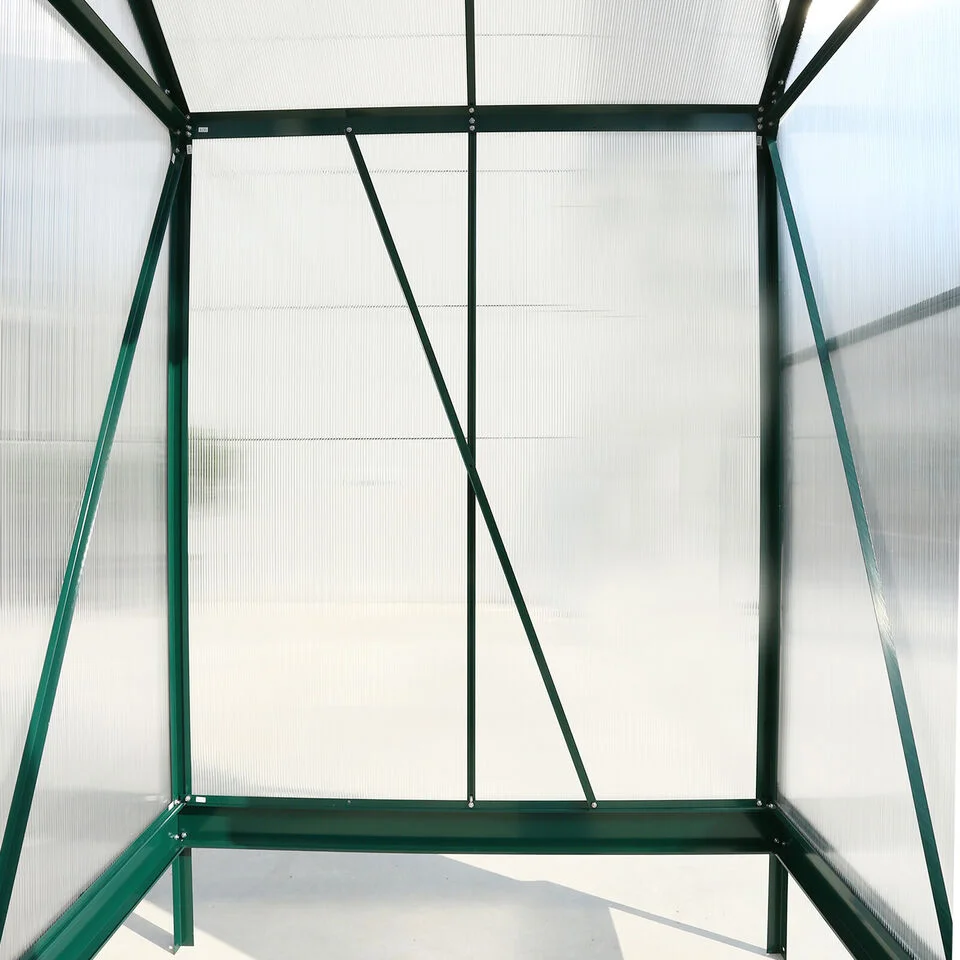 Xinxihang Polycarbonate Green House Walk in Aluminum PC Small Garden Greenhouses for Sale