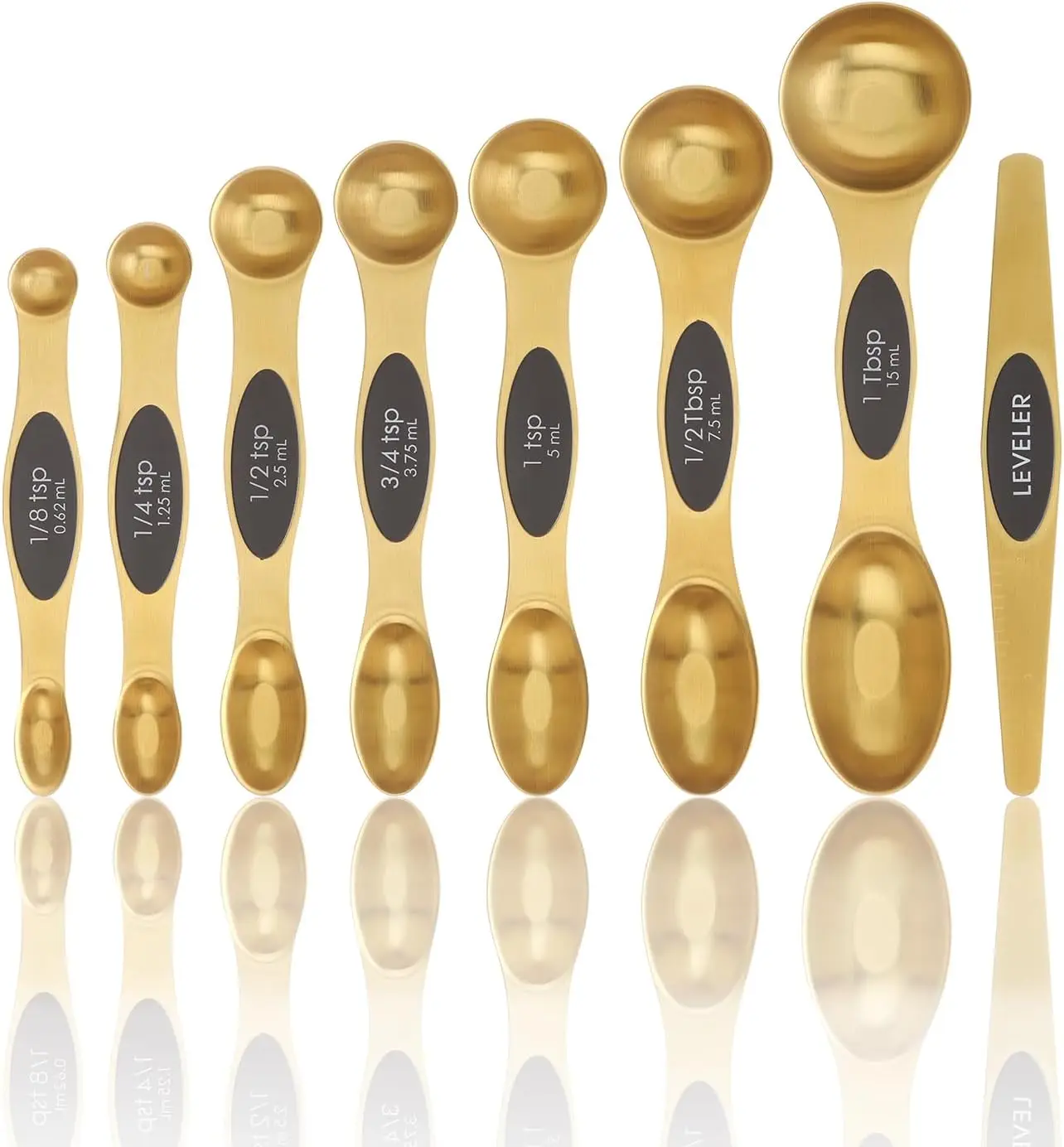 Strong Magnetic Measuring Spoons Set Stainless Steel Measuring gadgets for Baking & Cooking