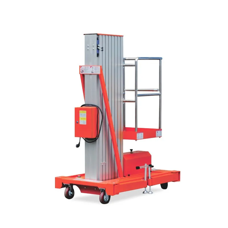 cheap price hydraulic aluminum alloy lift tables electric ladder elevator 100-300kg capacity 4-18m lift height