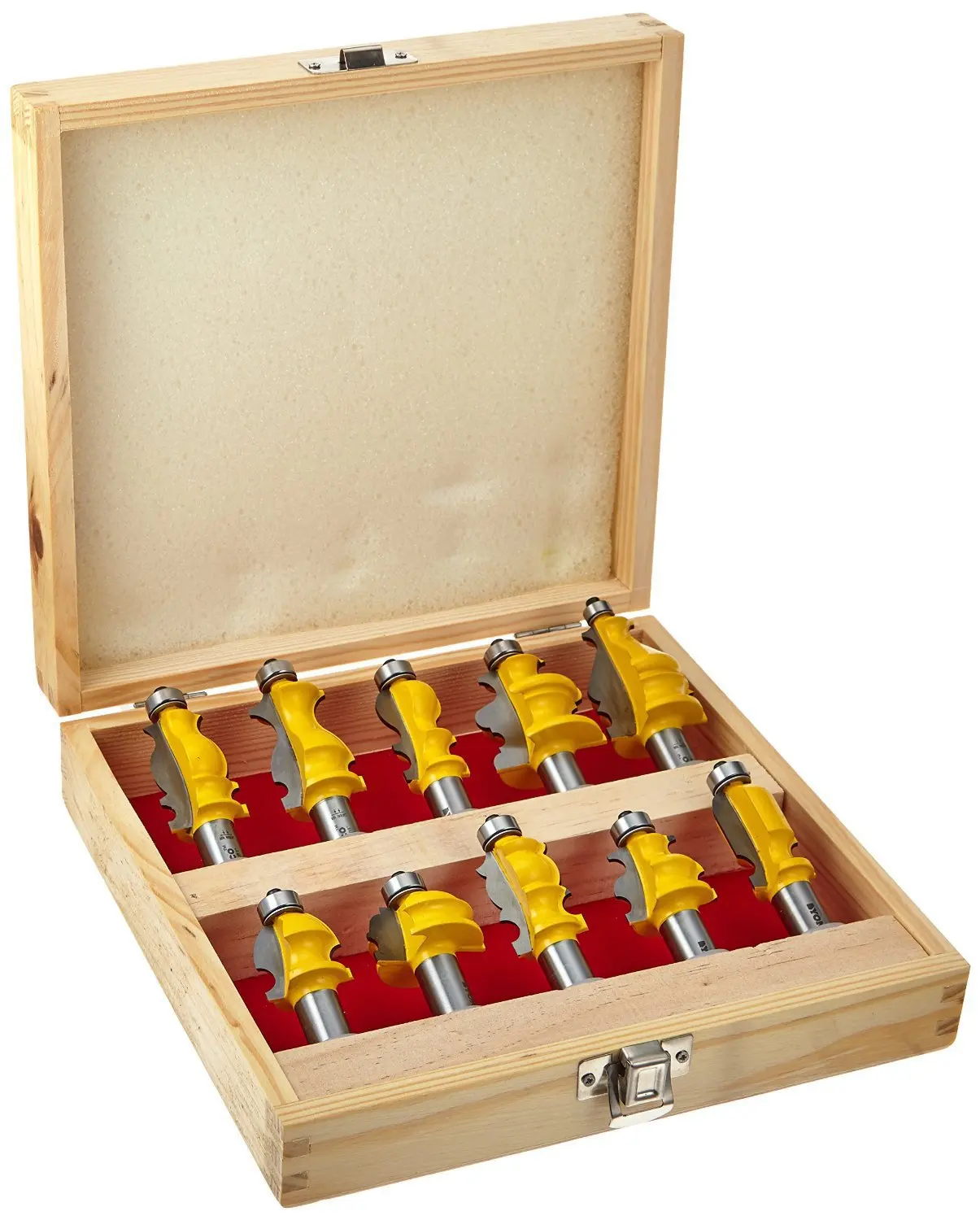 1 / 2 handle 10 Piece Set woodworking line handrail knife lace line knife cabinet door top line knife engraving machine
