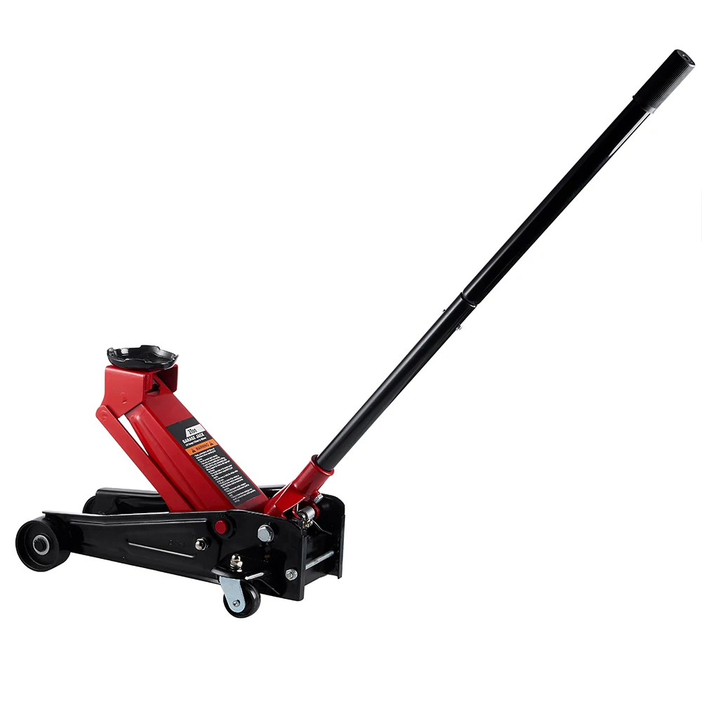 Single Pump Hydraulic Car Floor Jack Trolley 3t