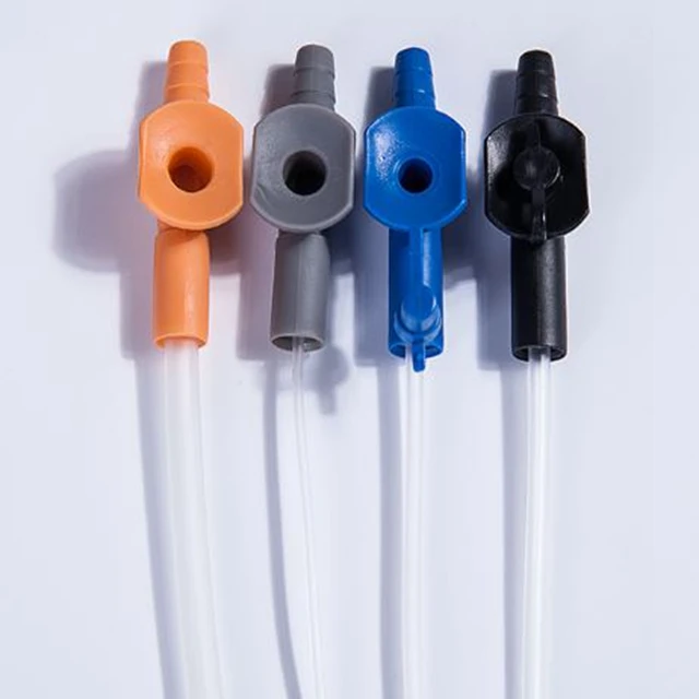 
Thumb control 48cm long suction catheter Yankauer type/suction tube PVC 