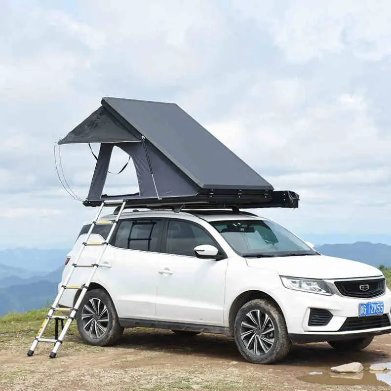 Custom Cheap China Wholesale Oem Reasonable Price Rooftop Tent With Ladder Waterproof Travel Outdoor Outland Roof Top TenT