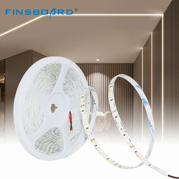 Factory Supply Cabinet Home DIY Lighting Led Light Strip 8mm Smd2835 120 24v Single Colour Low Voltage Strip Light