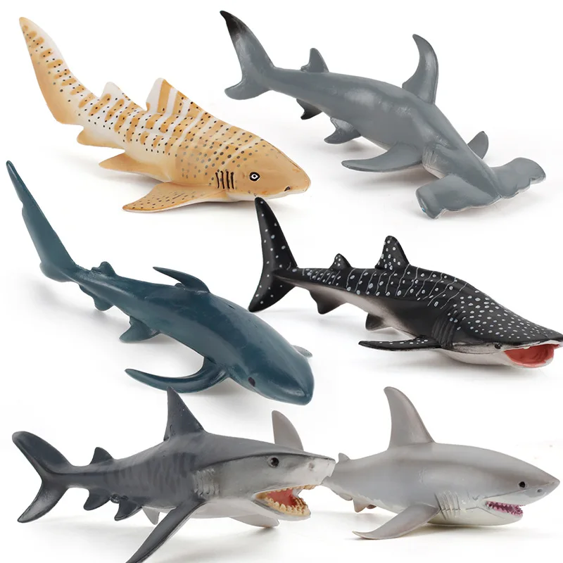 Discount marine animal toy whale shark soft toy plastic shark toy