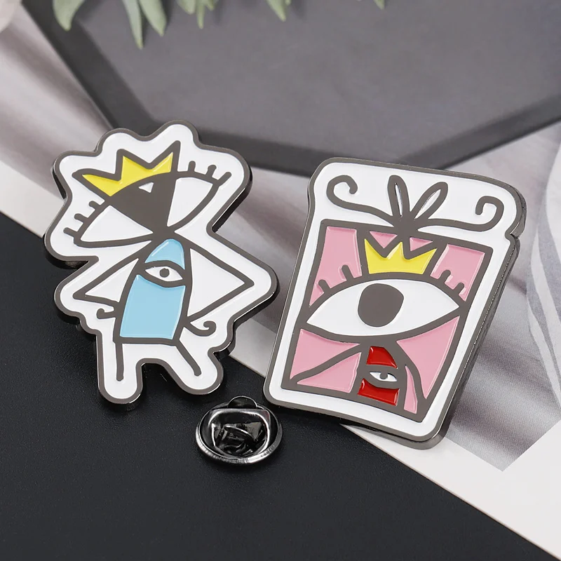 Wholesale Metal Pins High Quality Factory Custom Metal Hard Enamel Badge Lapel Pin