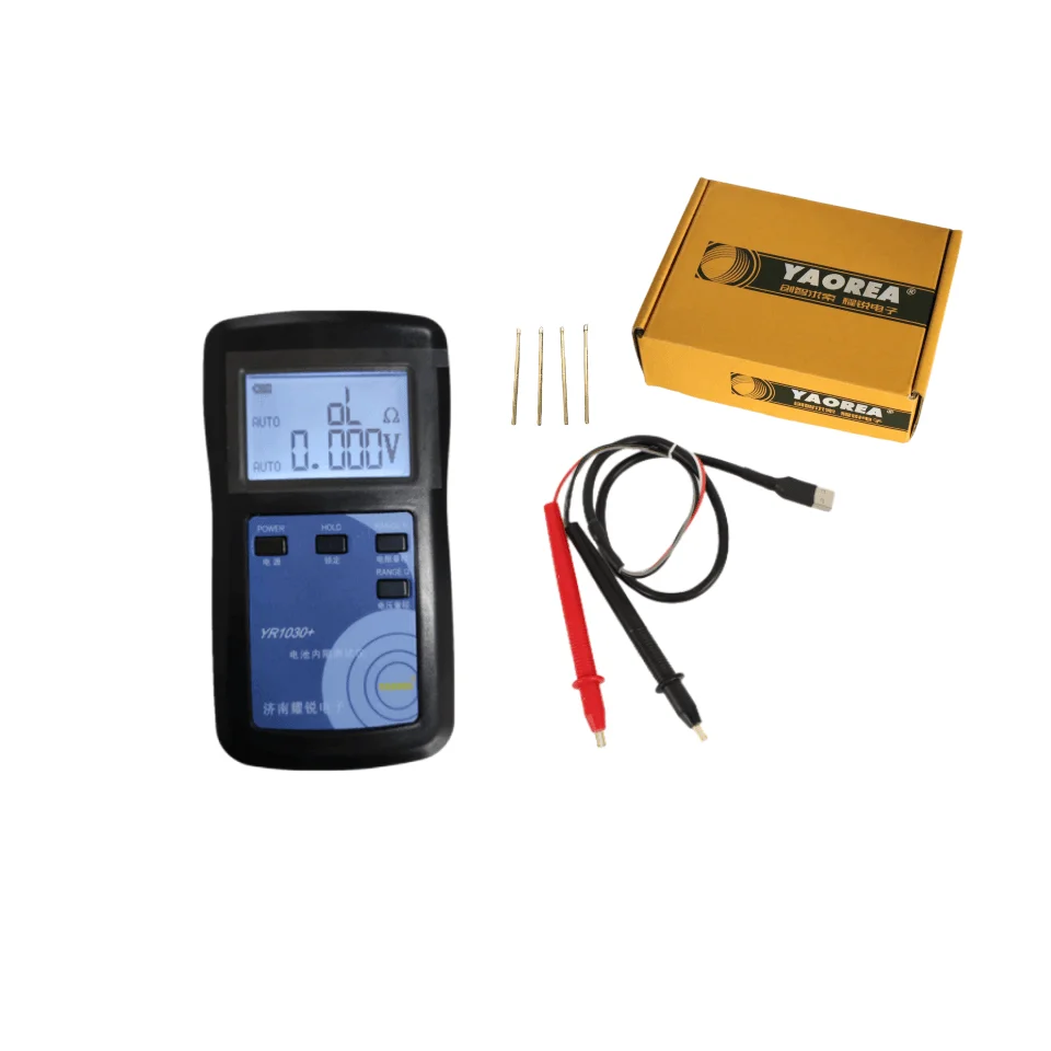 34/5000 YR1030 + тестер внутреннего сопротивления аккумулятора свинцово-кислотный литий-никель-кадмиевый автомобиль YAOREA