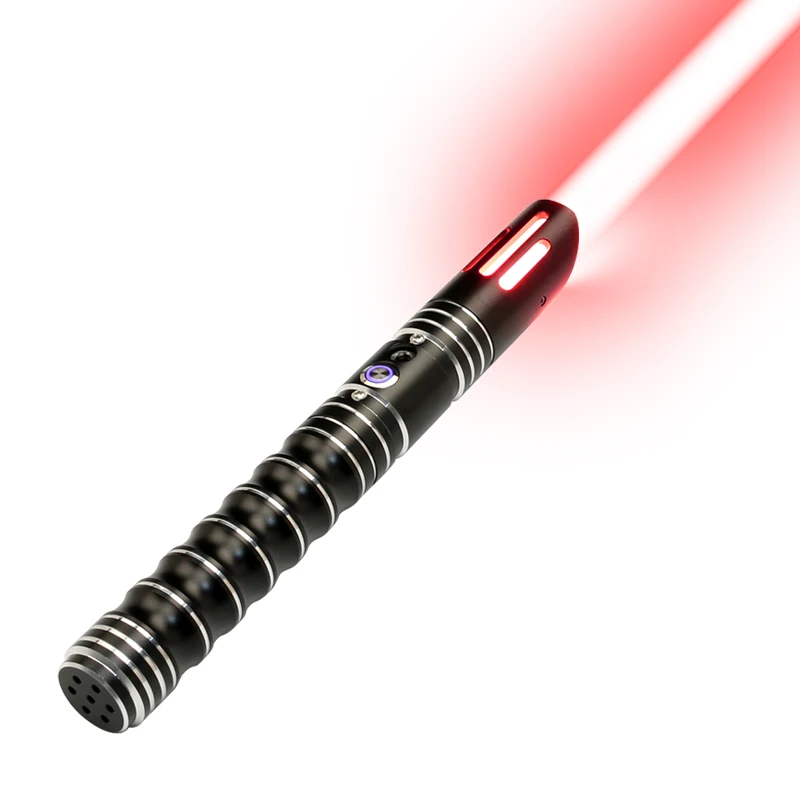 TXQSABER E09 Metal Hilt Light saber Force  10 set Soundfonts Cosplay  Dueling Saber Volume Adjustment  LED Toys Kylo Ren
