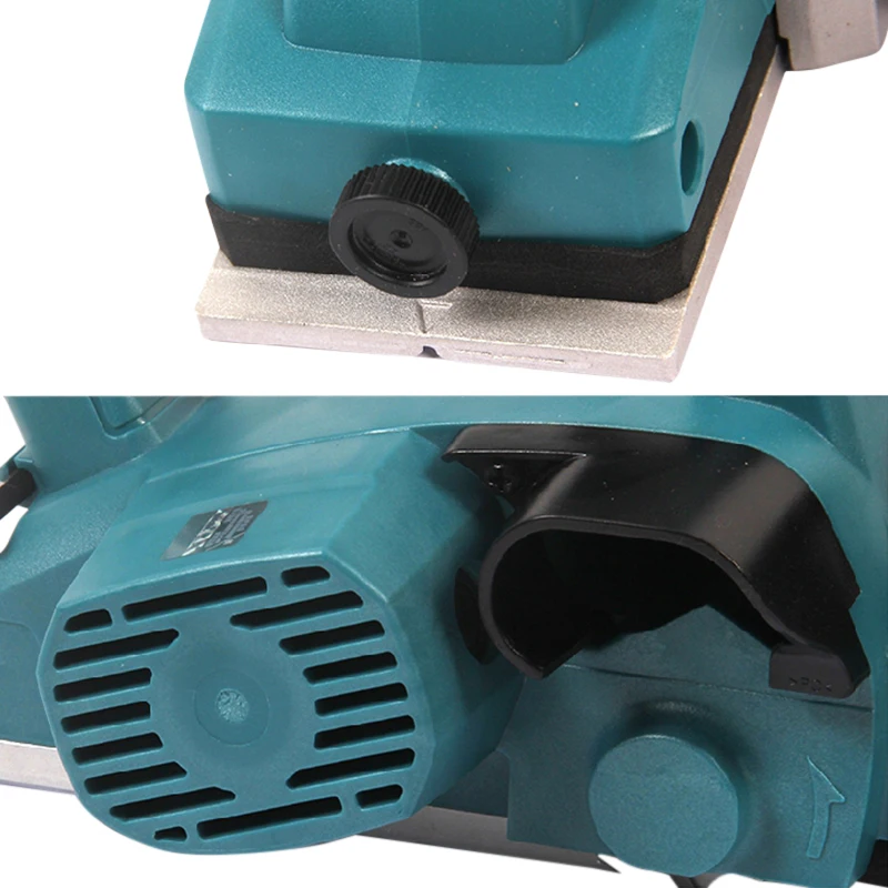LANDSEA 82mm Heavy-Duty Electric Planer Machine with Adjustable Depth and Width