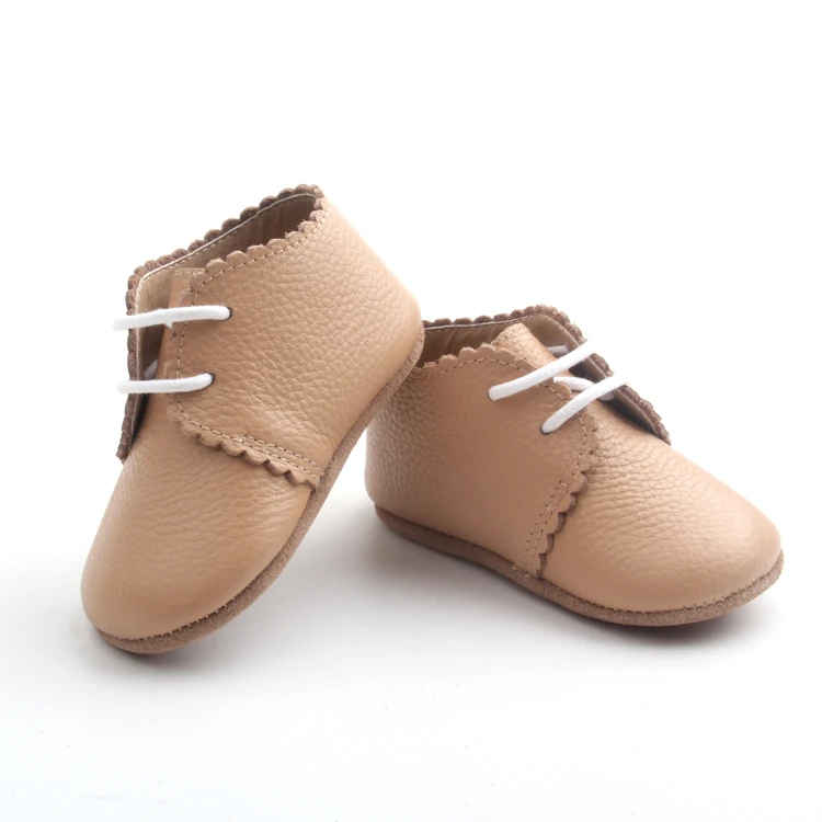 Pattern Soft Leather Baby Girl Oxford Casual Shoes Toddler Shoe