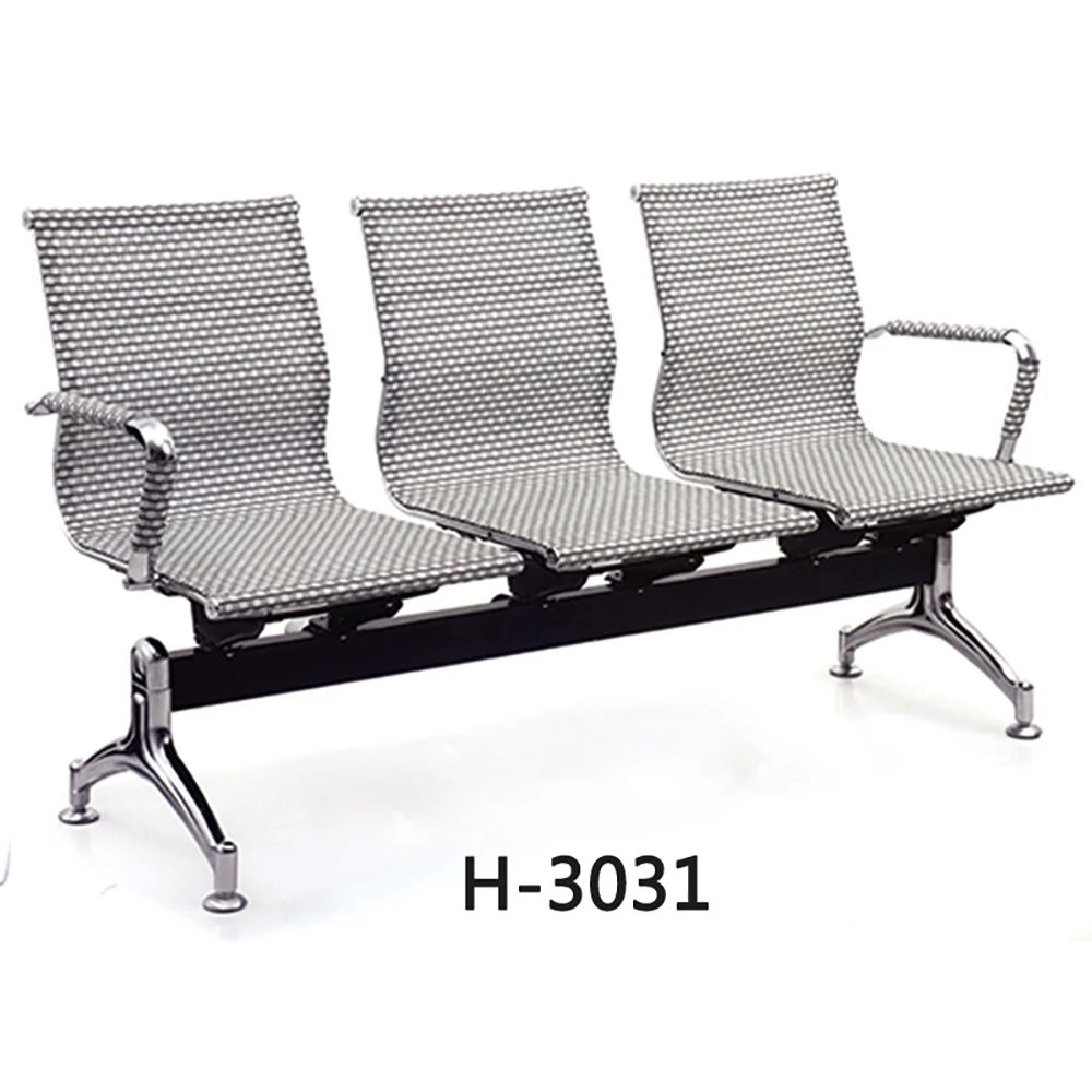 Горячая Распродажа, металлический стул ожидания для аэропорта, больница, комната ожидания, общественное кресло, три в одном, скамейка