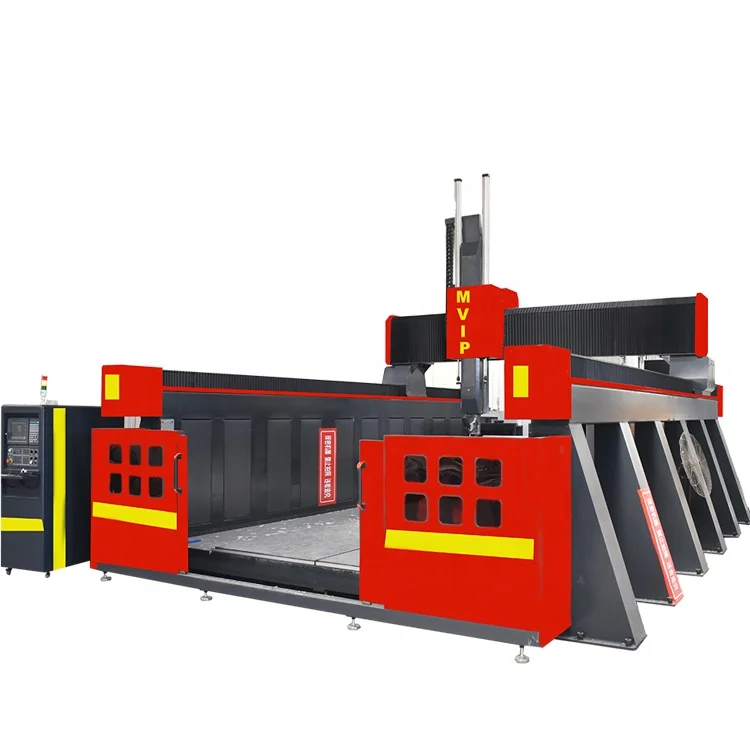 5-Axis Processing of Wood, non-Ferrous Metals, Composite Materials 3D Mold 4 Axis CNC Machine