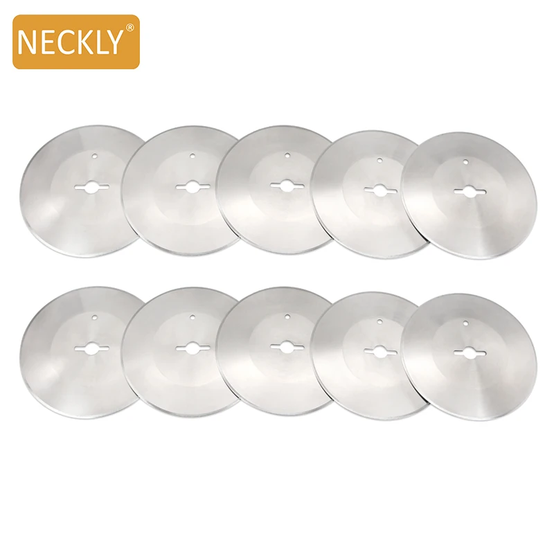 Replaceable Meat Processing Blade 100mm Kebab Blade Olfa Round Blade Food Processor 420J2 Cutting Knife