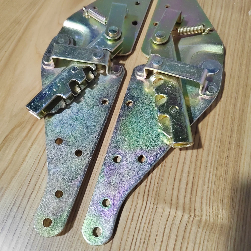 355MM 180-90 Degree 4 Position Angle Mechanism Joint Furniture Metal Chrome Hinge Sofa Backrest Hinge