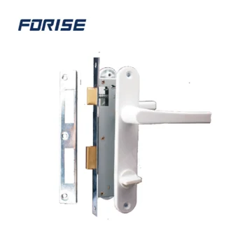 Aluminium Single Point Door Lock Handle UPVC Bathroom Door Hardware FDLH132