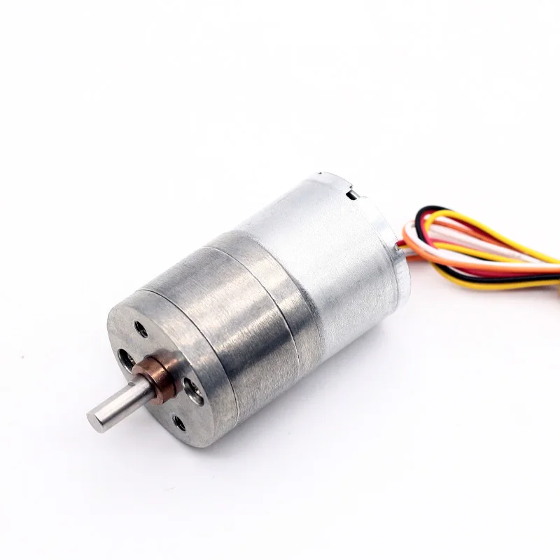 low rpm dc brushless motor 25mm 12v JGA25-2418 motor dc 12 volt brushless 24v dc motor