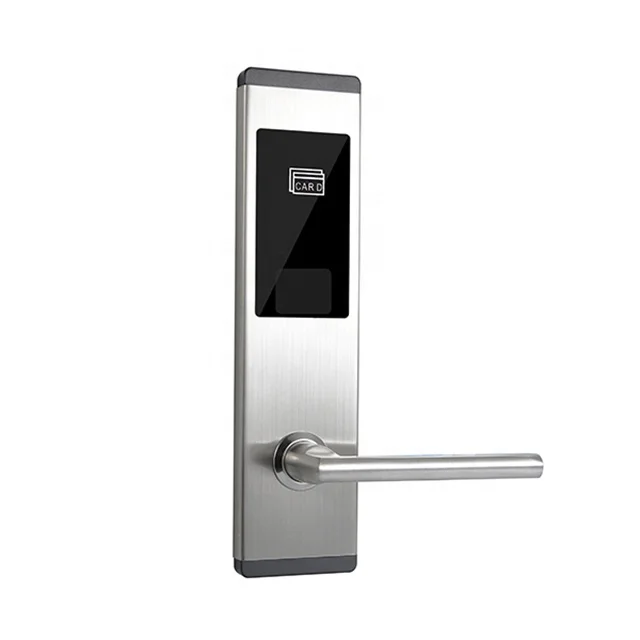 Netherlands Hotel RF Key Card System Access Control Smart Door Lock  With RFID
