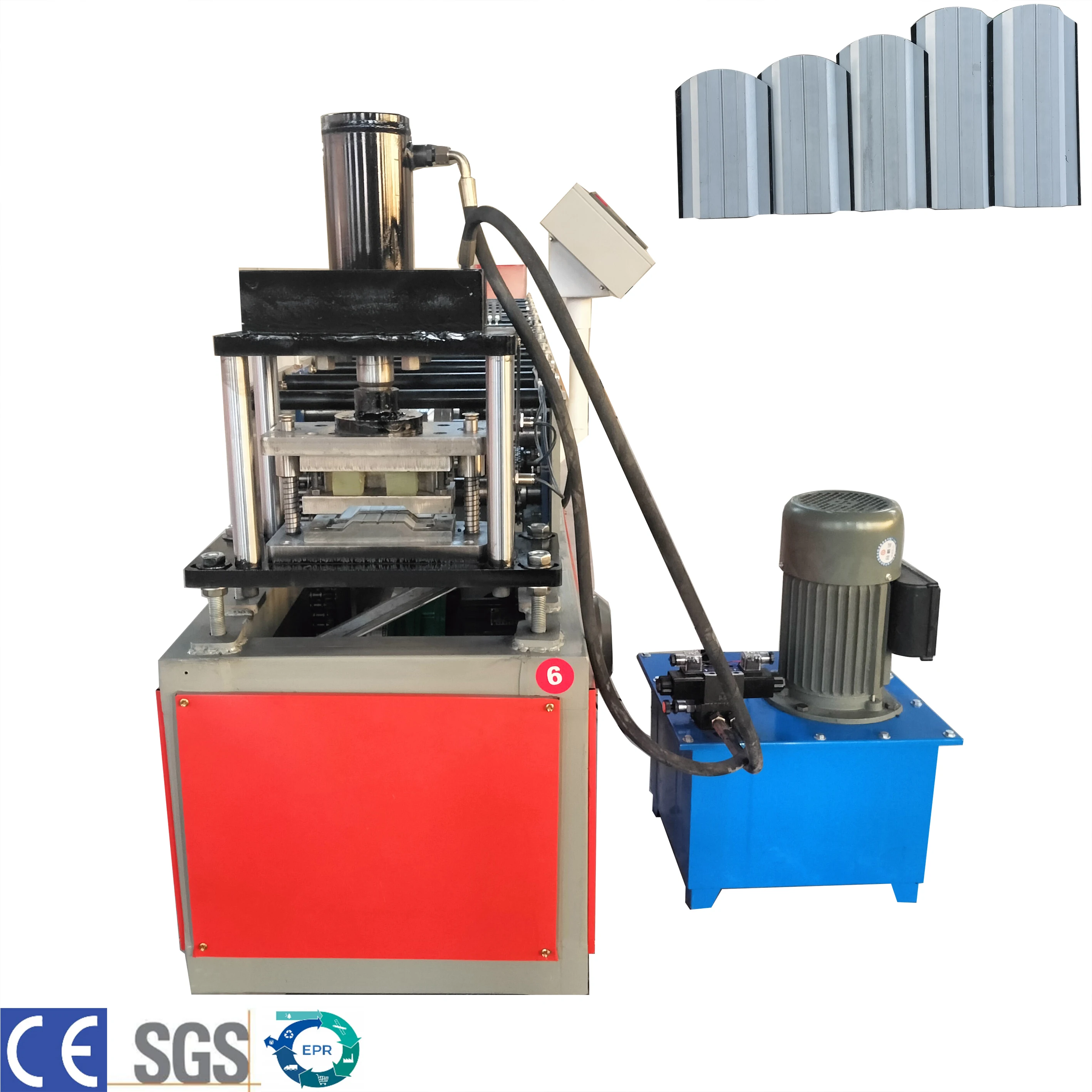 Automatic Metal Palisede Fencing Roll Forming Making Machine Garden Palisade Fence Making Machine with best price