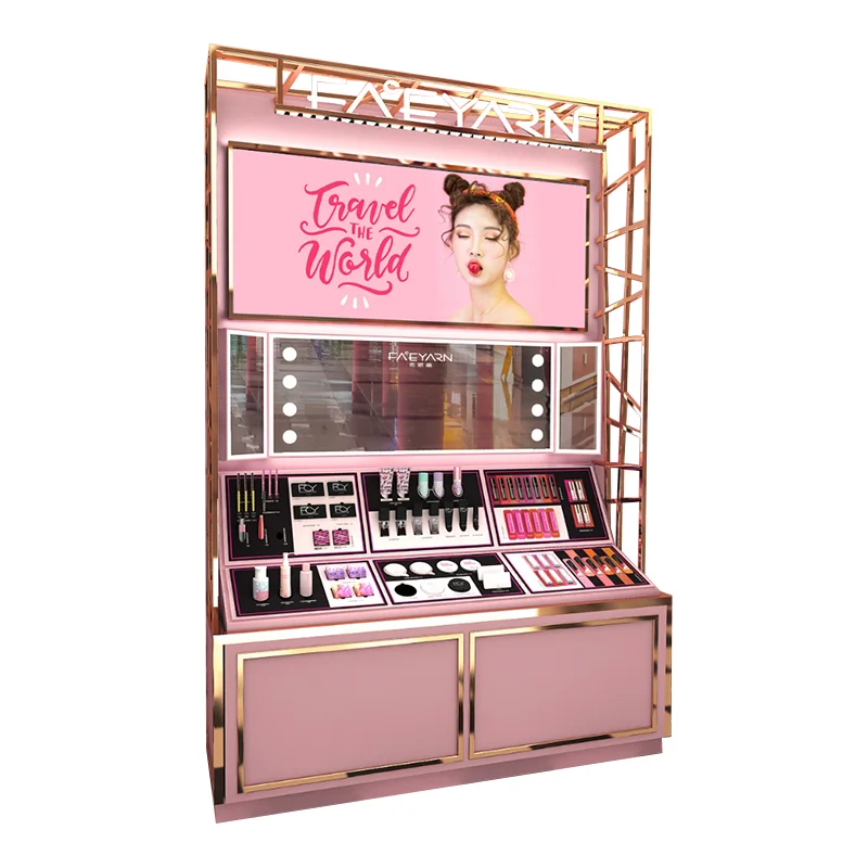 Красивый дизайн, витрина для макияжа, витрина для косметики, витрина для магазина