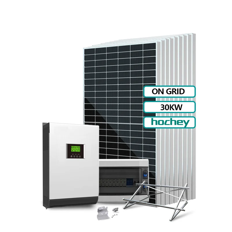 Hochey Best Selling 15kw 25kw 30kw 55kw 65kw 75kw Home PV Power Kit 10kw Solar Energy On Grid Generator Set Systems 150kw