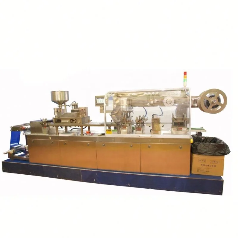 High speed Liquid Honey Cheese blister cup filling packing machine