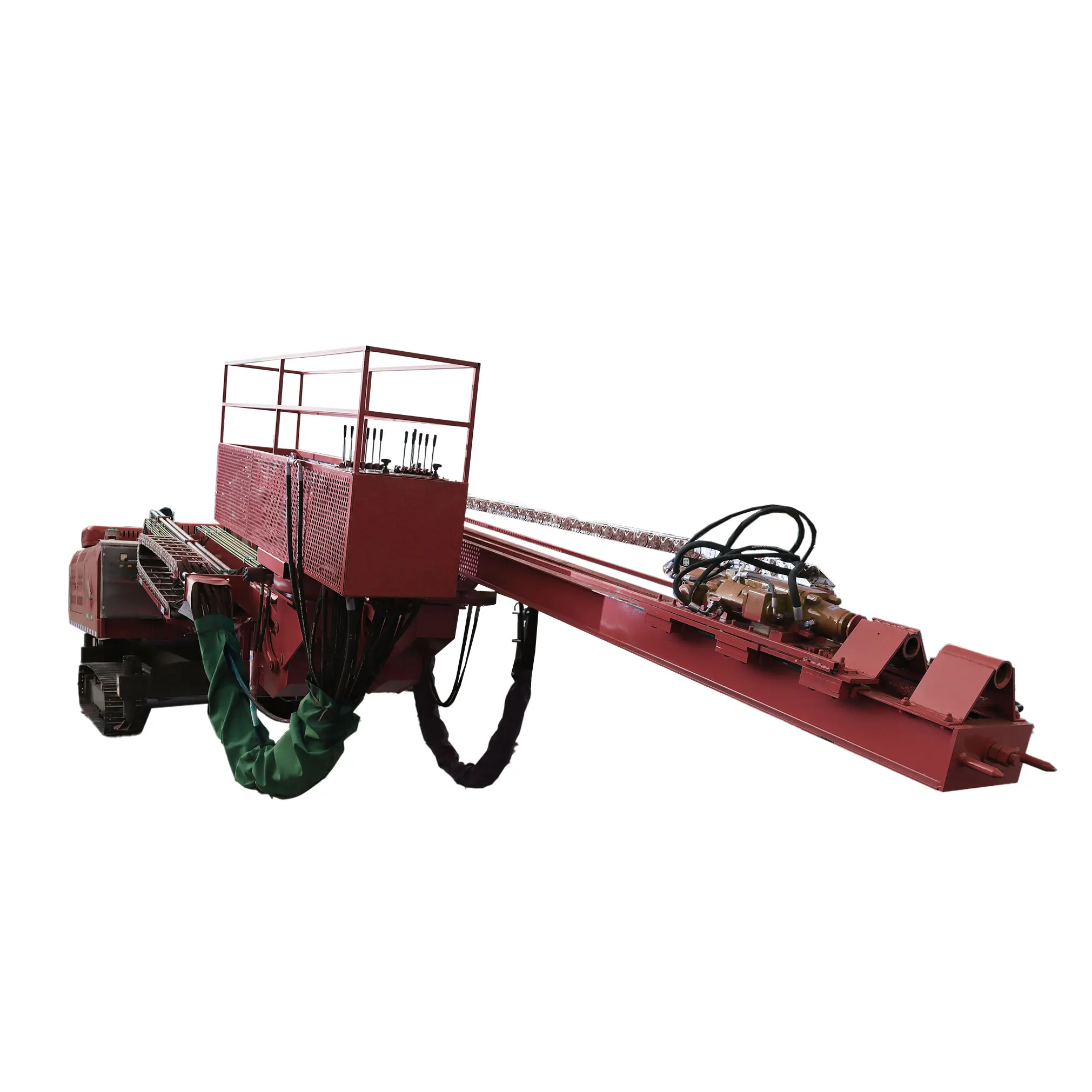 Tunnel drilling rig used for tunnel support and risk mitigation