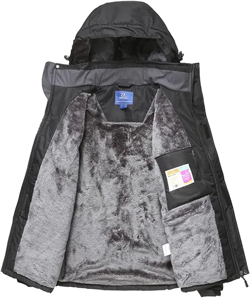 Зимняя куртка на заказ, Мужская горнолыжная водонепроницаемая куртка, ветрозащитный дождевик, ветровка, зимнее пальто с флисовой подкладкой, лыжная куртка на заказ