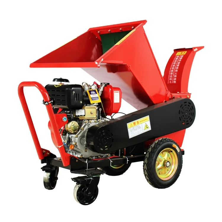 YMPJ216/55KW Wood Chipper Shredder and Industrial Wood Chipper Machine Manufacturer 190F electric start diesel engine