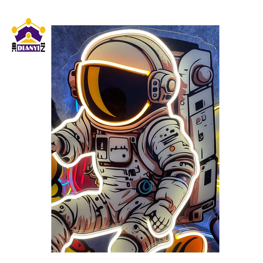 Popular Acrylic Led Sign Letters Soft Strip Logo Signboard Frosted Neon Japanese Seed Beads