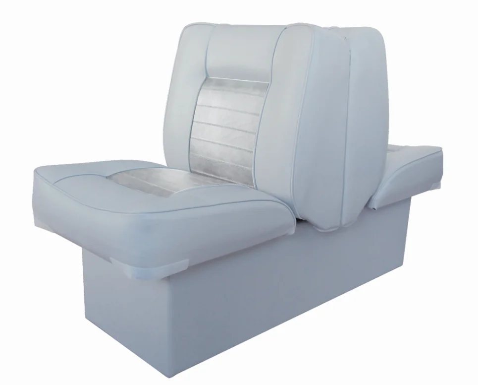 marine aluminium back to back lounge 8 base boat seat chair