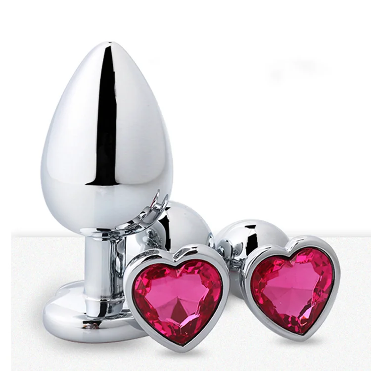S002 Door to Door Butt Plug Vibrating Anal Plug Butt With Cock Ring Plug Metal For Woman