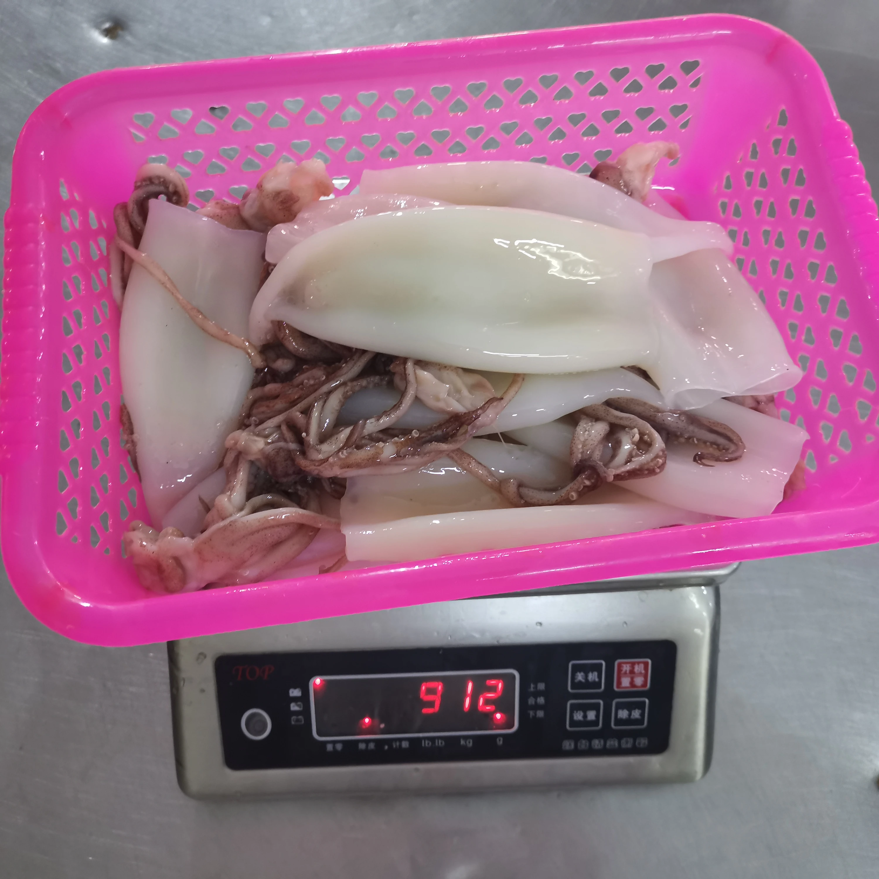 Китайский производитель цены по прейскуранту завода-изготовителя изготовленные на заказ морепродуктов замороженных кальмаров U5-U10